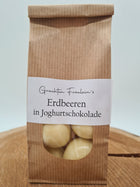 Erdbeeren in Joghurtschokolade
