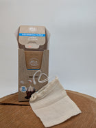 Baumwollfilter mit Kordelzug