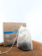 Teebeutel mit Kordelzug