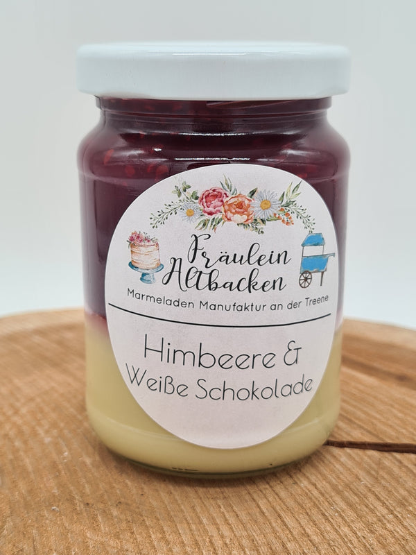 Himbeer Marmelade & Weiße Schokocreme