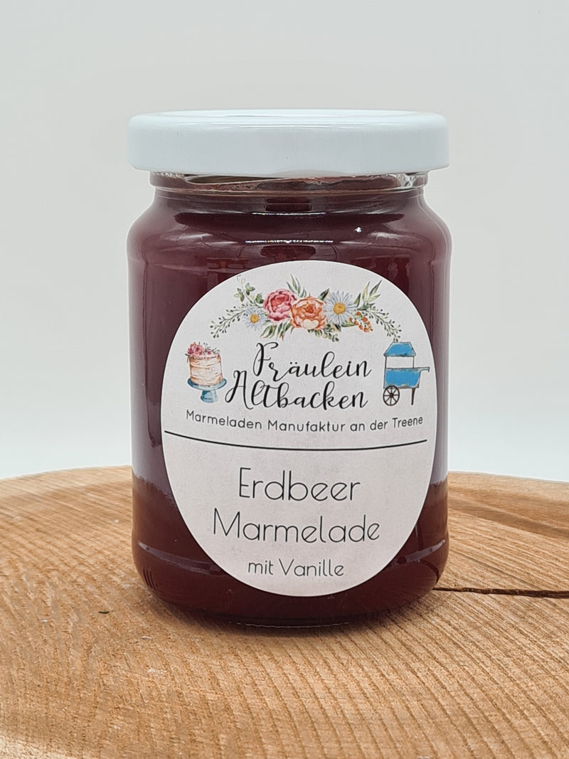 Erdbeer Marmelade mit Vanille