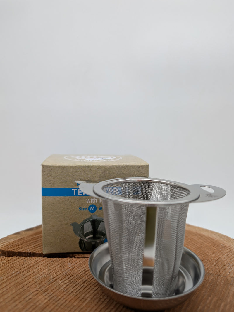 Edelstahlsieb im Kannendesign