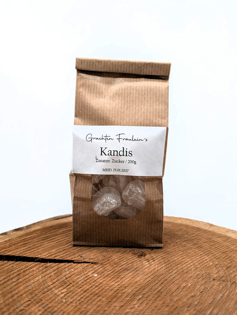 Kandis Zucker weiß groß